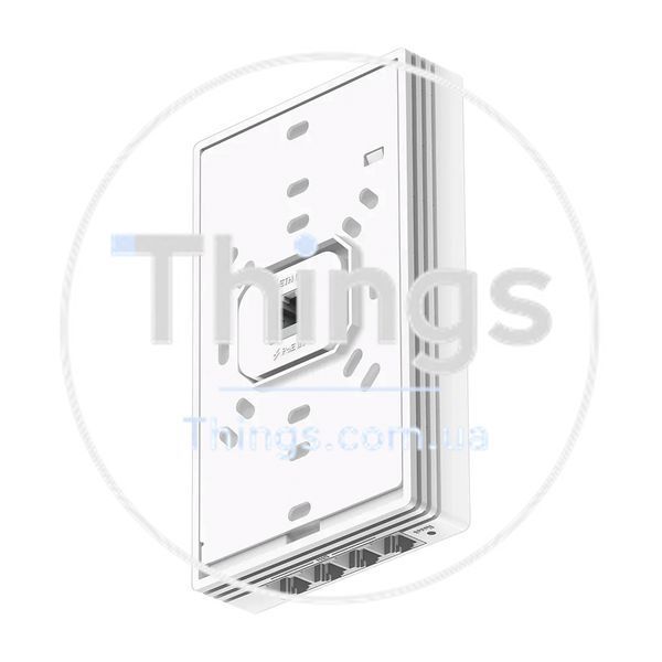 Точка доступу настінна WiFi 6 Cudy AP3000 Wall з підтримкою Mesh дводіапазонна гігабітна AX3000 K3-73-00583 фото