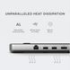 Док-станція Satechi Dual USB-C Docking Station & Stand (Dual 4K HDMI+DisplayPort,75WPD, 2&times;USB-C Data, 2&times;USB-A, слот SSD K1-000757 фото 5