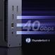 Концентратор Док-станція 13 in 1 UGREEN U710 Thunderbolt 4 док-станція 40 Гбіт/с 4K 8K зарядка 90 Вт для ноутбука MacBook Windows K1-000512 фото 3