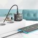 Home Charger 20W 1U 1C PD QC3.0 C to C Cable (1m) Hoco N34 Dazzling &mdash; Transparent Black К2-000077493 фото 9