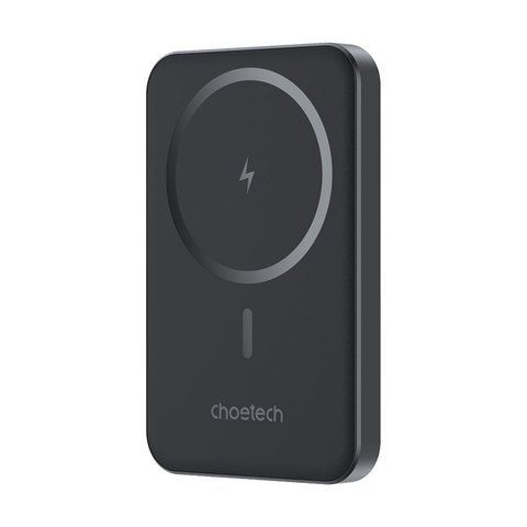 Повербанк 5000mAh Choetech B709 Black PD3.0 бездротова магнітна зарядка K3-43-00148 фото