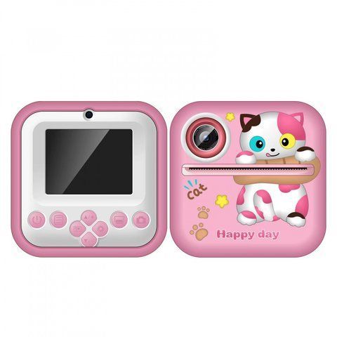 Фотоаппарат детский S2 &mdash; Cat Pink K2-000083522 фото