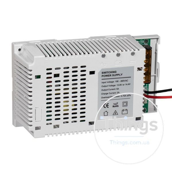 Плата ДБЖ Trinix PSU-1205LED(BOARD) LiFePO4 з кріпленням на DIN-рейку K3-41-00059 фото