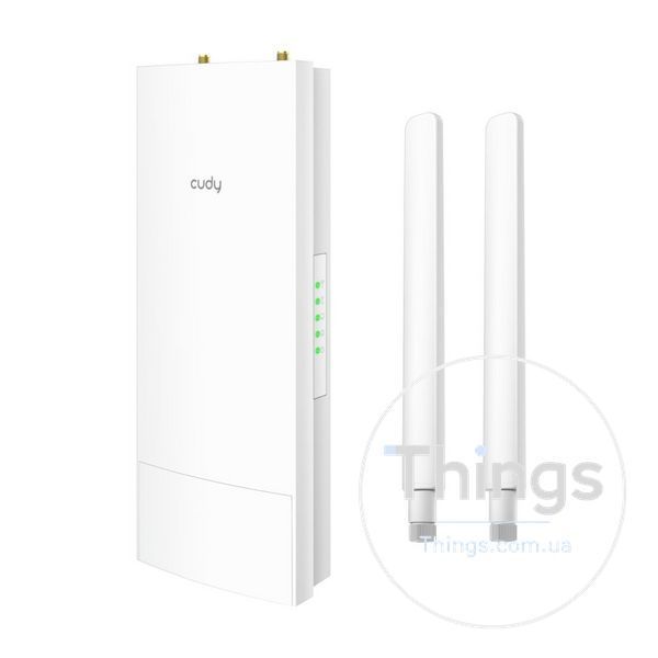 Точка доступу зовнішня WiFi 6 2.5G Cudy AP3000 OUTDOOR з підтримкою Mesh дводіапазонна K3-73-00527 фото