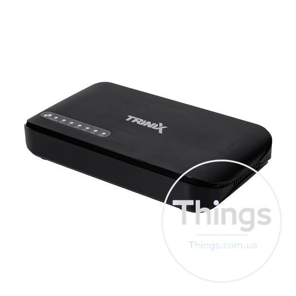 Джерело безперебійного живлення DC UPS Trinix TRX-MUPS-1812 Type-C (20000mAh LiFePo4) 5V/9V/12V/48V/PoE, LiFePo4 4*5Ah, для роутера і медіаконвертера K3-42-00149 фото