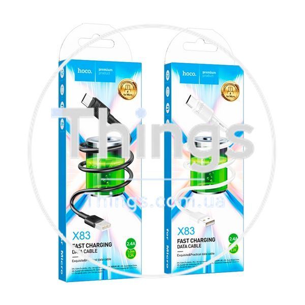 Кабель USB Hoco X83 Micro Од1-00036921 фото