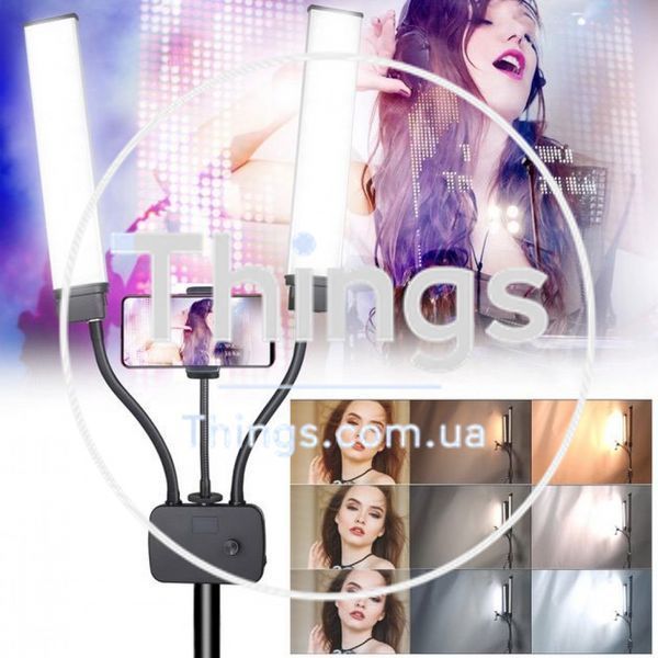 Лампа LED HD-D2 45W 112 pcs white 112 pcs yellow 3200K-5600K + 2 holder К2-000075529 фото