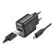 Мережевий Зарядний Пристрій Hoco C140A 1USB QC 18W+USB to Micro Од1-00045693 фото 3