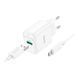 Мережевий Зарядний Пристрій Hoco C140A 1USB QC 18W+USB to Micro Од1-00045693 фото 2