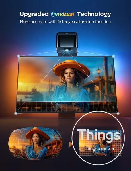 Підсвітка для телевізора Govee TV Backlight 3 Lite H6097 з камерою Wi-Fi адаптивне підсвічування 40-50 дюймів K1-000506 фото