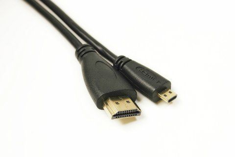 Відео кабель PowerPlant HDMI (M) - micro HDMI (M), 1.4V, 32AWG, 4K x 2K, 2м KD00AS1274 фото