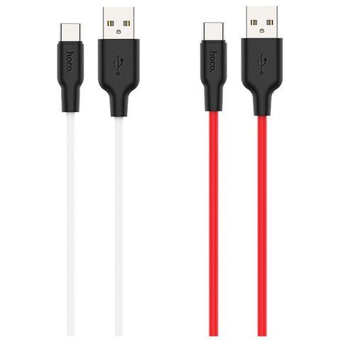 Кабель USB Hoco X21 Plus Silicone Type-C 2m Од1-00026126 фото
