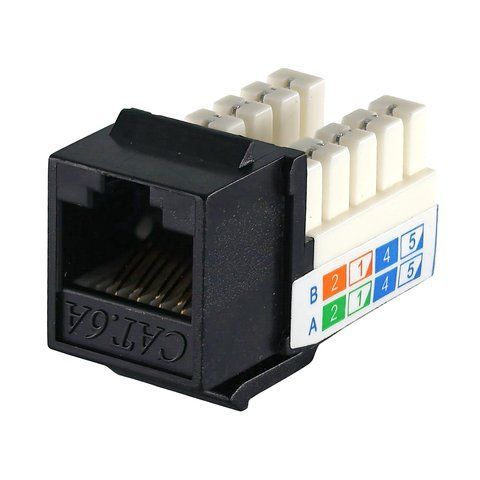 Модуль KeyStone RJ45 UTP, кат. 5e, 6, 6a, 110, Slim, W - 16.6 мм CM-10437 фото