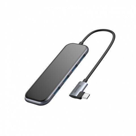 HUB USB C Baseus(CAHUB-EZ0G) Multi-functional HUB (Type-C to 4xUSB3.0+PD) &mdash; CAHUB-EZ0G Gray К2-000072108 фото
