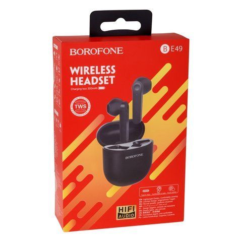 Бездротова Стерео Гарнітура Borofone BE49 Serenity TWS Од1-00031560 фото