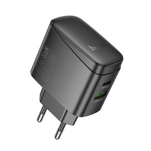 Мережевий Зарядний Пристрій Hoco CS63A 1USB/1USB-C PD65W/QC GAN Од1-00045170 фото