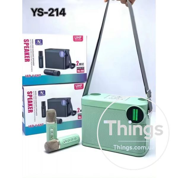 Bluetooth Speaker & 2 Microphones &mdash; YS-214 К2-000078980 фото
