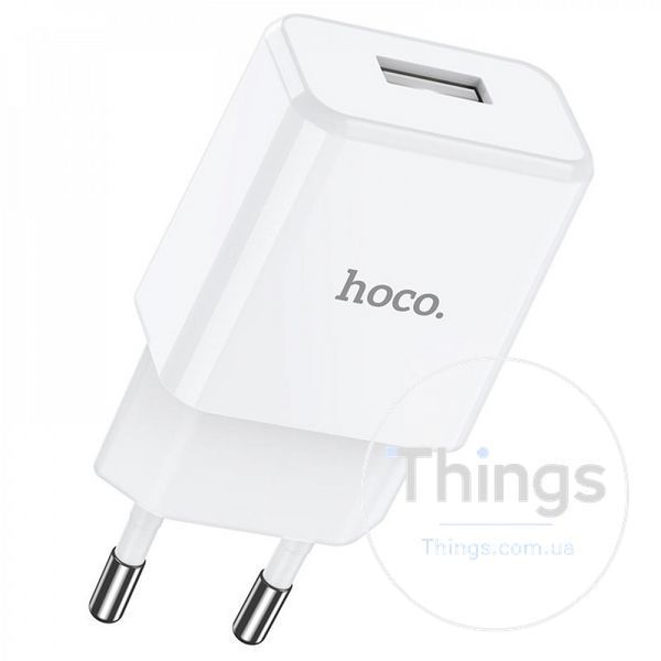 Home Charger 2.1A 1U Micro Cable (1m) Hoco N9 &mdash; White К2-000071402 фото