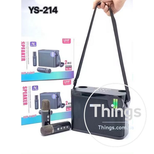 Bluetooth Speaker & 2 Microphones &mdash; YS-214 К2-000078980 фото