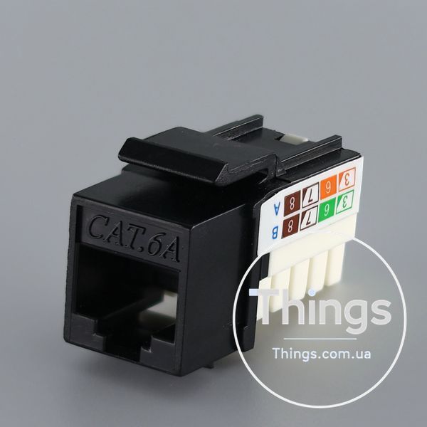 Модуль KeyStone RJ45 UTP, кат. 5e, 6, 6a, 110, Slim, W - 16.6 мм CM-10437 фото