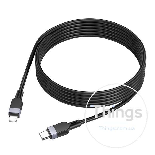 Кабель Hoco X109 Silicone Type-C to Lightning PD27W 2m Од1-00045299 фото