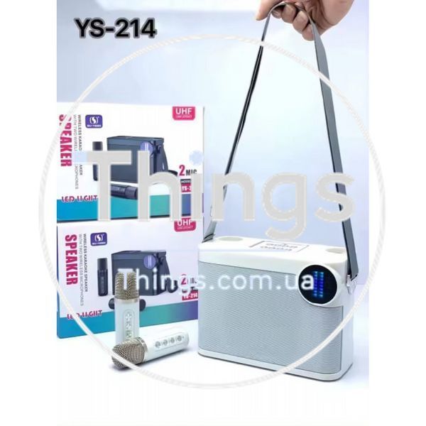 Bluetooth Speaker & 2 Microphones &mdash; YS-214 К2-000078980 фото