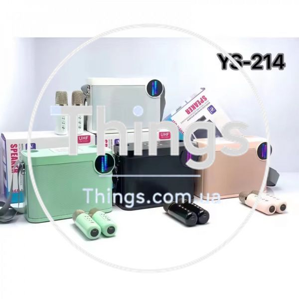 Bluetooth Speaker & 2 Microphones &mdash; YS-214 К2-000078980 фото