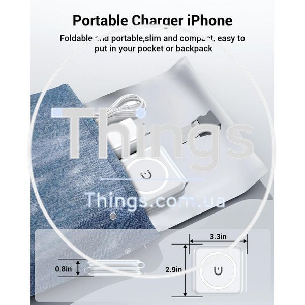 Wireless Charger 3 in 1 MD-WX003 К2-000079110 фото