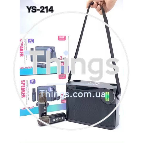 Bluetooth Speaker & 2 Microphones &mdash; YS-214 К2-000078980 фото