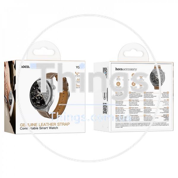 Smart Sports Watch (Call Version) Hoco Y35 &mdash; Silver К2-000082105 фото