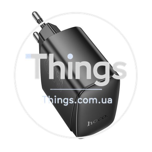 Мережевий Зарядний Пристрій Hoco CS63A 1USB/1USB-C PD65W/QC GAN Од1-00045170 фото