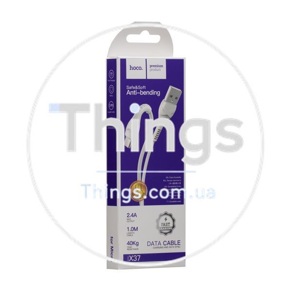 Кабель USB Hoco X37 Cool Power Charging Micro Од1-00030266 фото