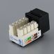 Модуль KeyStone RJ45 UTP, кат. 5e, 6, 6a, 110, Slim, W - 16.6 мм CM-10437 фото 3