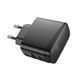 Мережевий Зарядний Пристрій Hoco CS63A 1USB/1USB-C PD65W/QC GAN Од1-00045170 фото 4