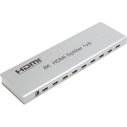 Сплітер PowerPlant HDMI 1x8 8K (HDSP8K-8) CA914678 фото