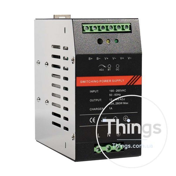 Джерело безперебійного живлення Kraft PSU-1220DIN з кріпленням на DIN-рейку K3-43-00110 фото