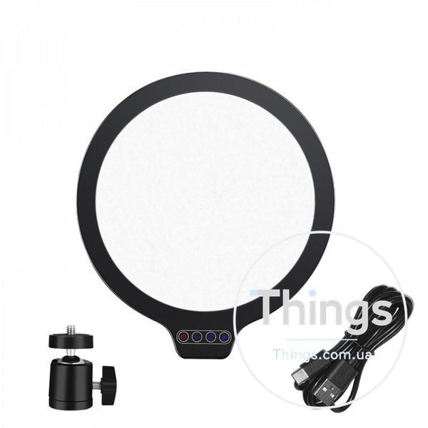 Круглая LED лампа VAS-01 USB C 18W 3000-7000K К2-000075440 фото