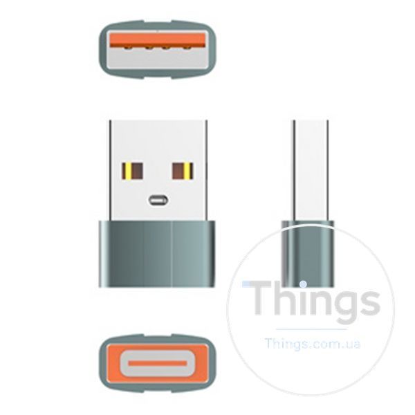 Перехідник LDNIO LC150 USB-A to Type-C Од1-00046907 фото