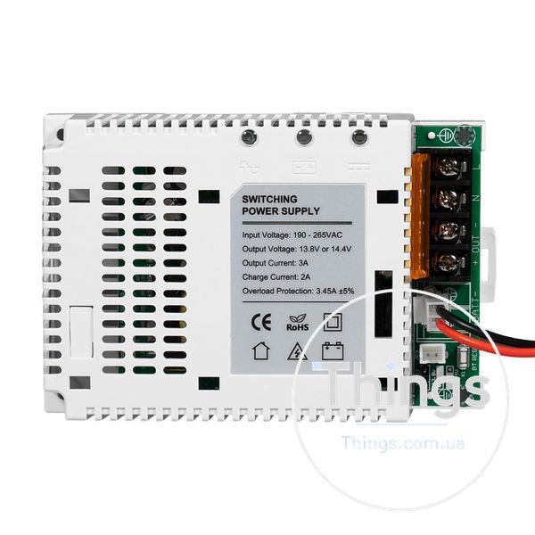 Плата ДБЖ Trinix PSU-1203LED(BOARD) LiFePO4 з кріпленням на DIN-рейку K3-41-00058 фото
