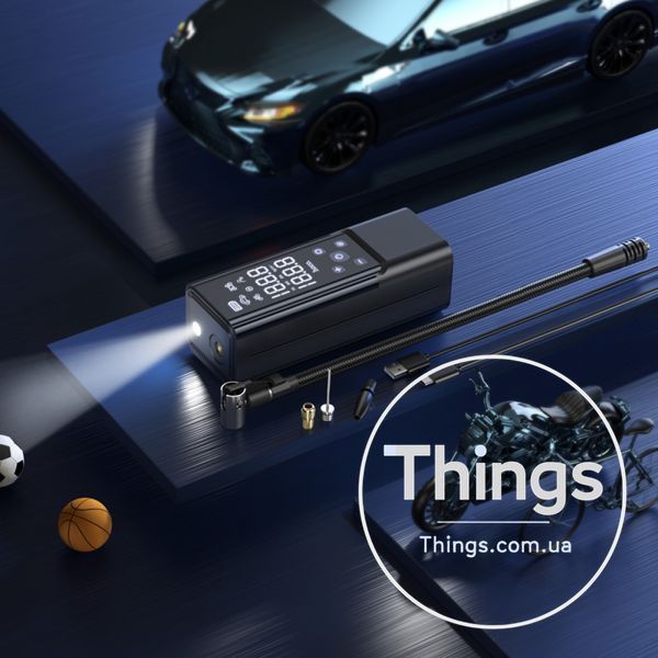 Hoco car air pump ZP7 Maddy 5000mAh 10.3bar &mdash; Black K2-000078661 фото