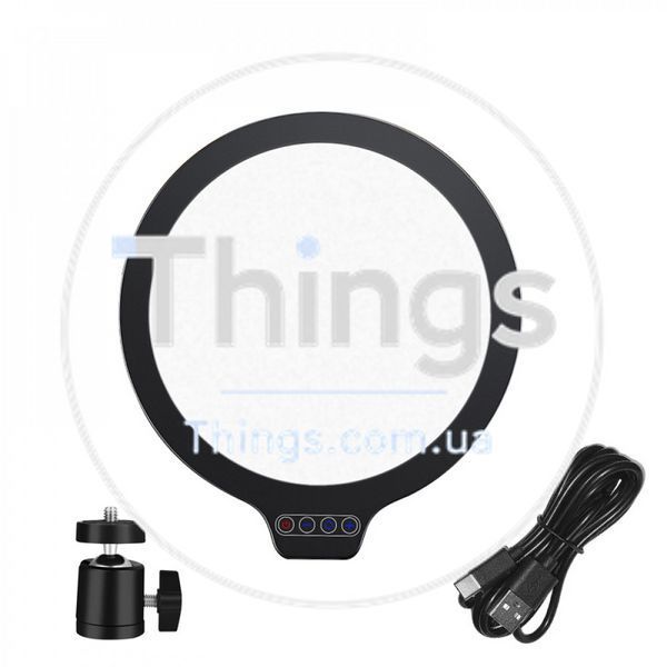 Круглая LED лампа VAS-01 USB C 18W 3000-7000K К2-000075440 фото