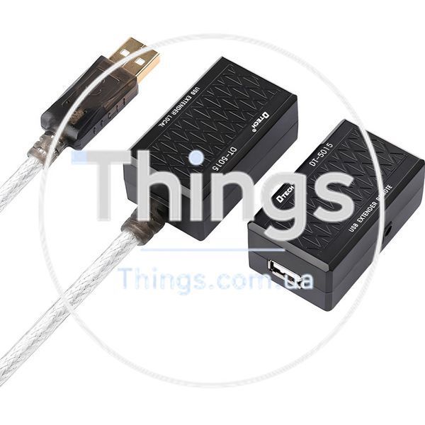 Подовжувач USB 2.0 60m Dtech DT-5015 K3-74-00062 фото