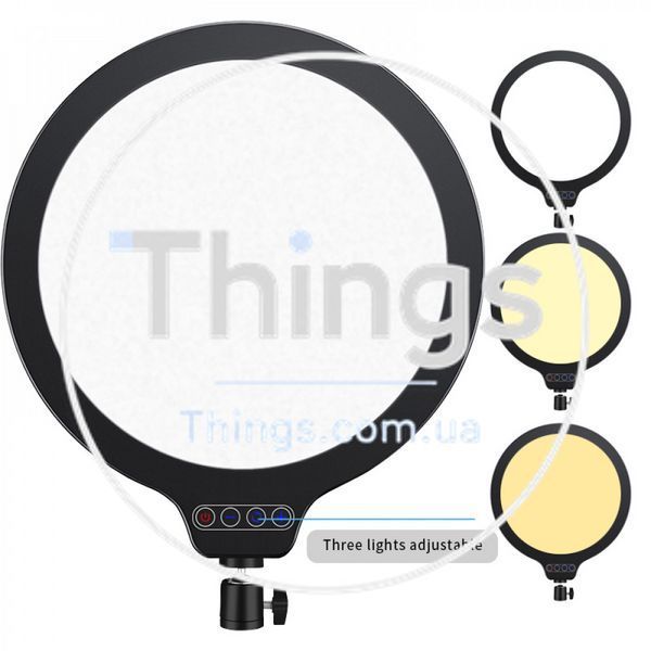Круглая LED лампа VAS-01 USB C 18W 3000-7000K К2-000075440 фото