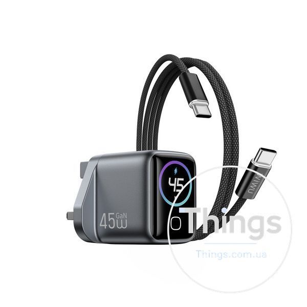 Home Charger | 45W | GaN | PD3.0 &mdash; Wiwu CHG500 K2-000083684 фото