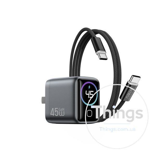 Home Charger | 45W | GaN | PD3.0 &mdash; Wiwu CHG500 K2-000083684 фото