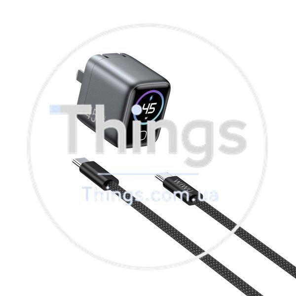 Home Charger | 45W | GaN | PD3.0 &mdash; Wiwu CHG500 K2-000083684 фото