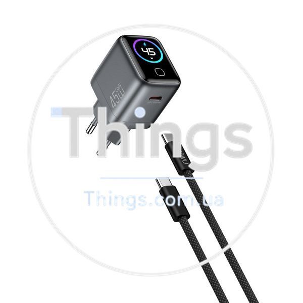 Home Charger | 45W | GaN | PD3.0 &mdash; Wiwu CHG500 K2-000083684 фото