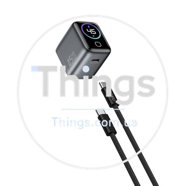 Home Charger | 45W | GaN | PD3.0 &mdash; Wiwu CHG500 K2-000083684 фото