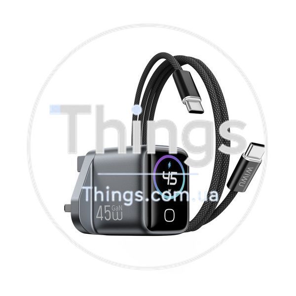 Home Charger | 45W | GaN | PD3.0 &mdash; Wiwu CHG500 K2-000083684 фото