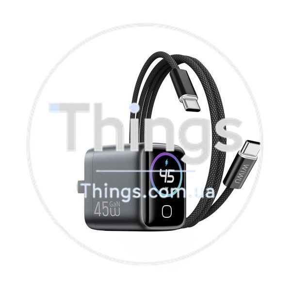 Home Charger | 45W | GaN | PD3.0 &mdash; Wiwu CHG500 K2-000083684 фото